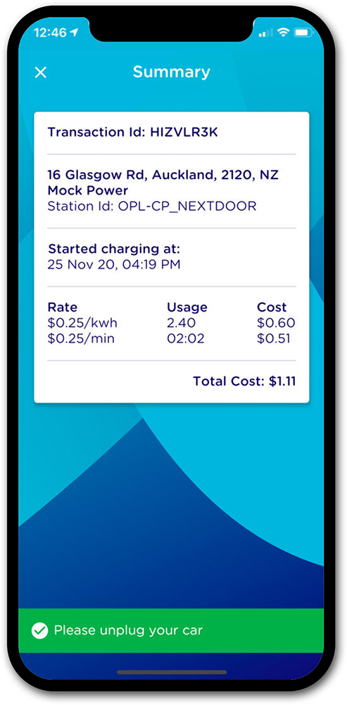 Mobile App Simple Transaction