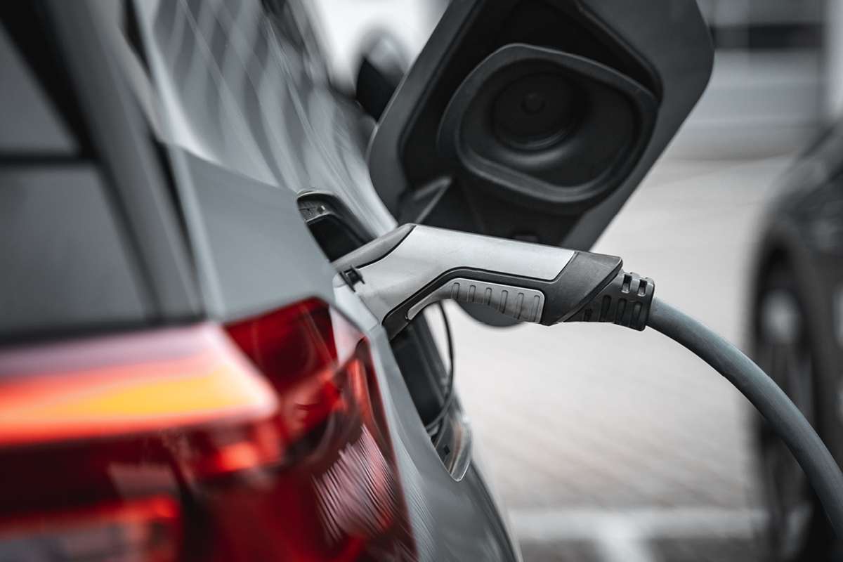 Openloop Vehicle Connected To Charging Plug Openloop Vehicle Connected To Charging Plug